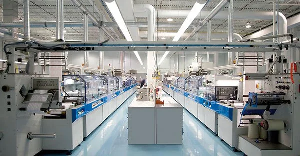 سیستم تهویه مطبوع کارخانه داروسازی