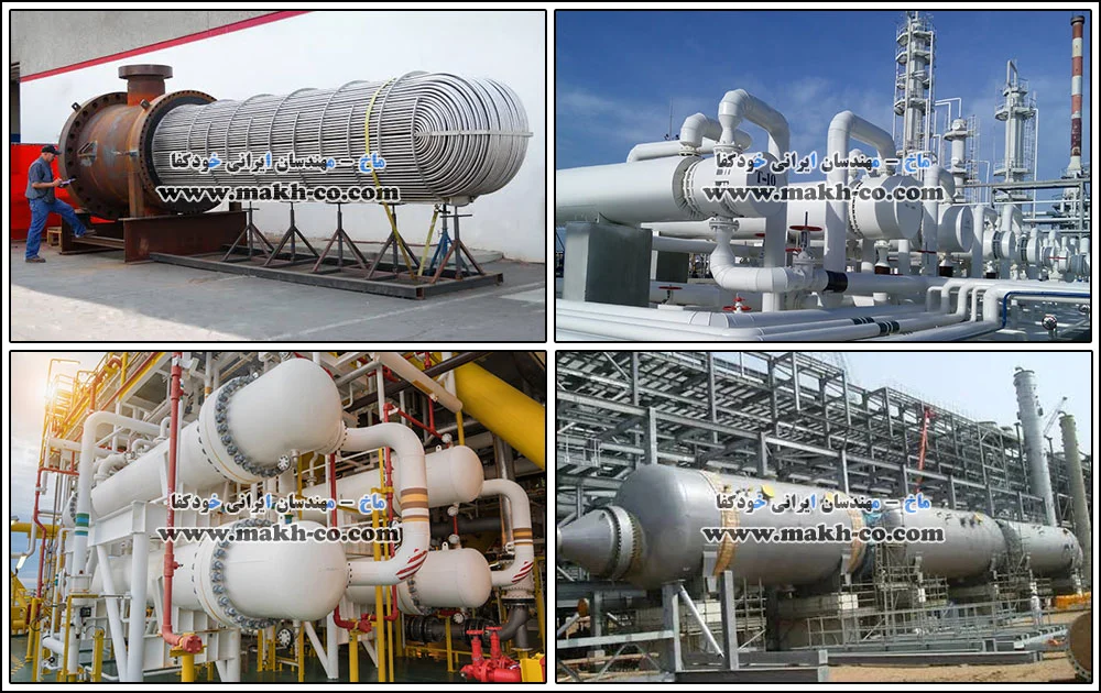 مبدل های حرارتی در صنعت نفت ، گاز و پتروشیمی